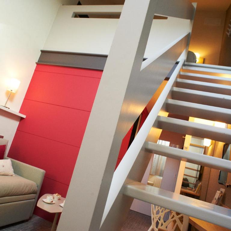 Hotel Restaurant Du Parc Saumur Logis Elégance - Suite en Duplex - 5