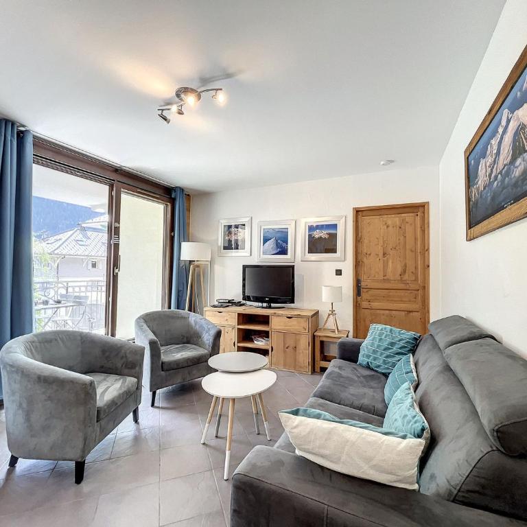 Appartement T3 au Centre de Chamonix avec WIFI et Parking - FR-1-507-3 - Appartamento - 2
