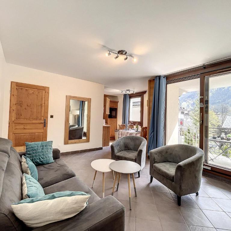 Appartement T3 au Centre de Chamonix avec WIFI et Parking - FR-1-507-3 - Appartamento - 4