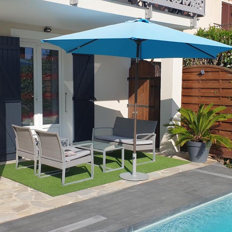 STUDIO INDEPENDANT LA TURBIE - Studio - Vue sur Piscine - 20