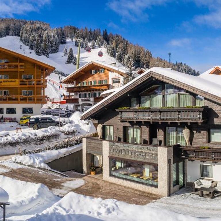 Chalet Elisabeth dolomites alpin & charme - Camera Matrimoniale con Balcone - 1