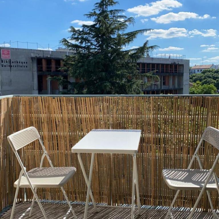Studio lumineux 25m2 , 2min métro Compans, Wifi Fibre et entrée autonome - Apartment mit 1 Schlafzimmer - 14