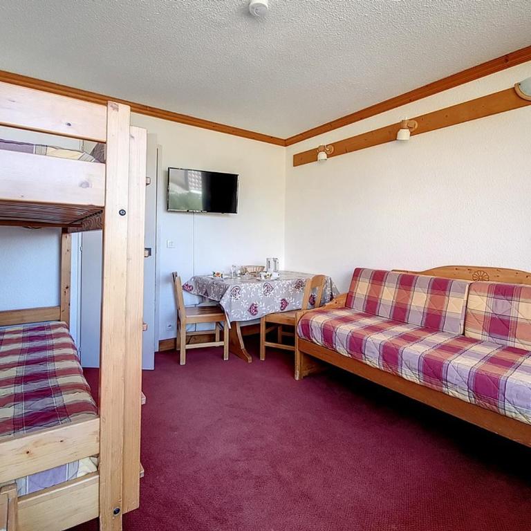 Studio confortable, ski aux pieds avec balcon - La Croisette, Les Belleville - FR-1-344-333 - Estudio - 2