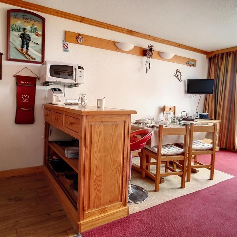 Duplex lumineux ski aux pieds, balcon, 4 pers. - FR-1-344-257 - Studio - 6