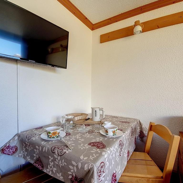 Studio confortable, ski aux pieds avec balcon - La Croisette, Les Belleville - FR-1-344-333 - Estudio - 7