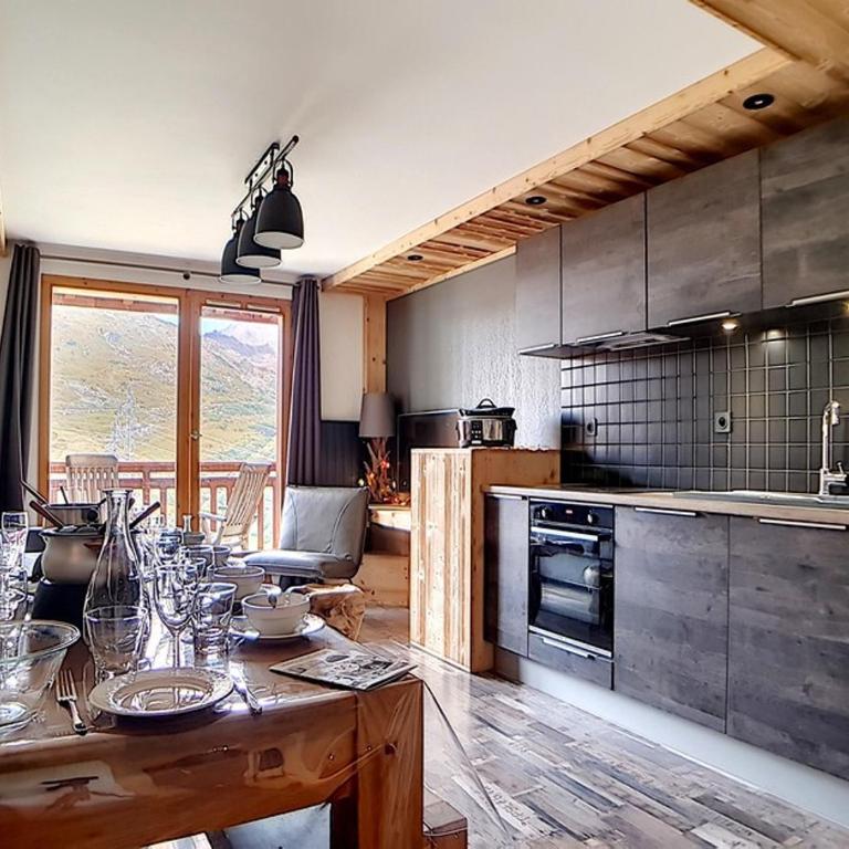 Beau duplex rénové 4 pièces - Départ ski aux pieds - Balcon - FR-1-344-366 - Apartamento (10 adultos) - 1