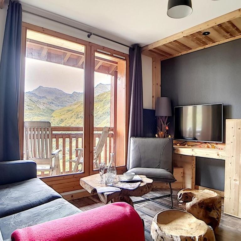 Beau duplex rénové 4 pièces - Départ ski aux pieds - Balcon - FR-1-344-366 - Apartamento (10 adultos) - 5