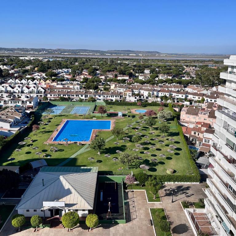 GATU Villa Soleá parking, piscina, pistas tenis, playa de Valdelagrana - Apartamento de 1 dormitorio - 13