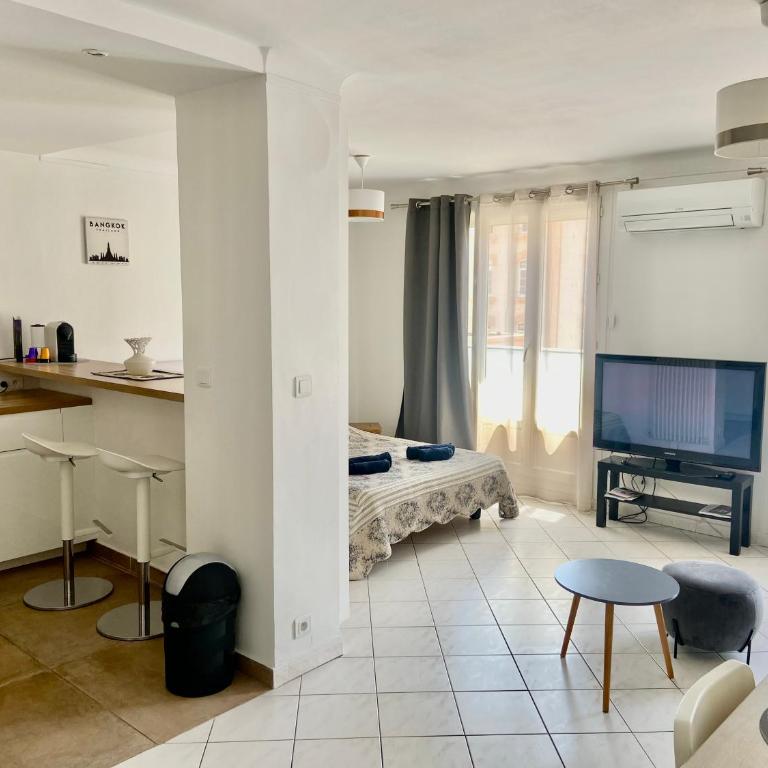 Appartement confortable près de la plage Catalane et Pharo - Appartement 1 Chambre - 6