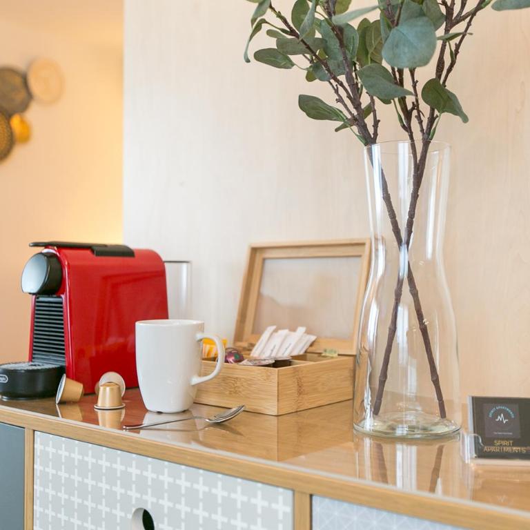 Spirit Apartments - Studio 1 und 2 - Küche - Parkplatz - Apartment mit 2 Schlafzimmern - 13