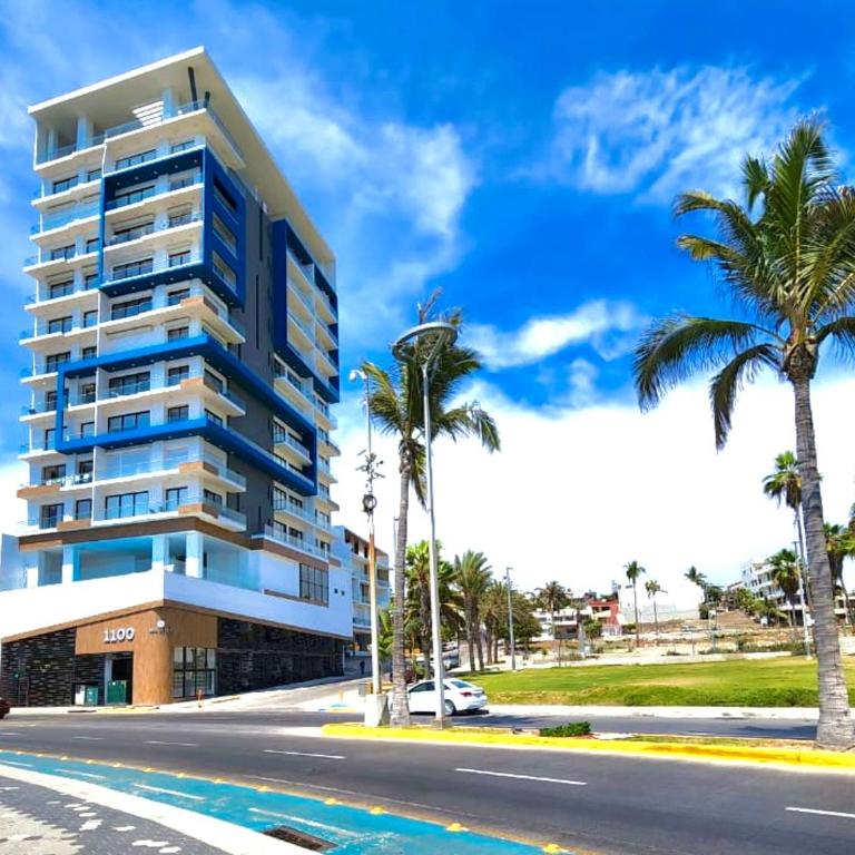 Malecón de Mazatlan Vista al mar Alberca Infinity Jacuzzi Gym - Two-Bedroom Deluxe Apartment - 26