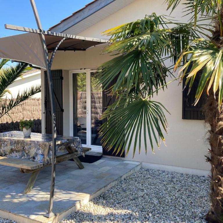 Les Cottages du Bassin d'Arcachon -Proche Parc Ornithologique-Dune du Pilat- Clim- Parking privé - Appartement 1 Chambre - 6