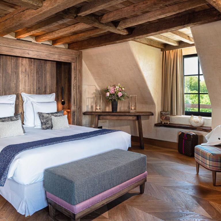 La Ferme Saint Simeon Hotel & Spa - Relais & Chateaux - Suite avec Douche et Baignoire de Balnéothérapie - Vue sur Estuaire de la Seine - 2