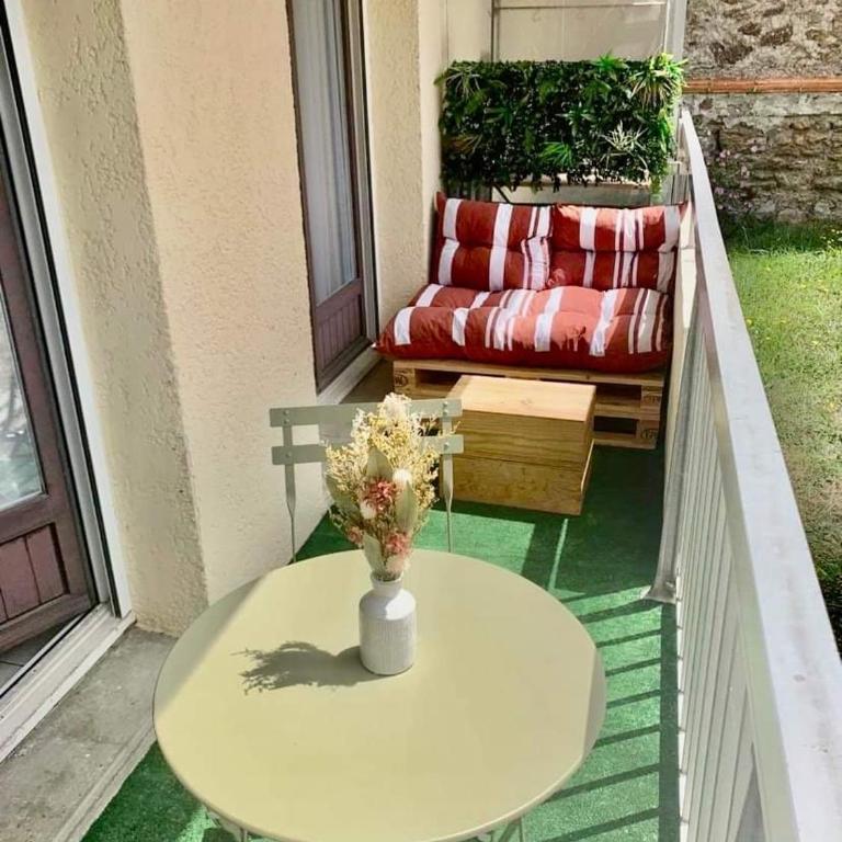 Appartement Cosy 1 chambre pour 2 pers - rénové - terrasse - parking - Appartement 1 Chambre - 5