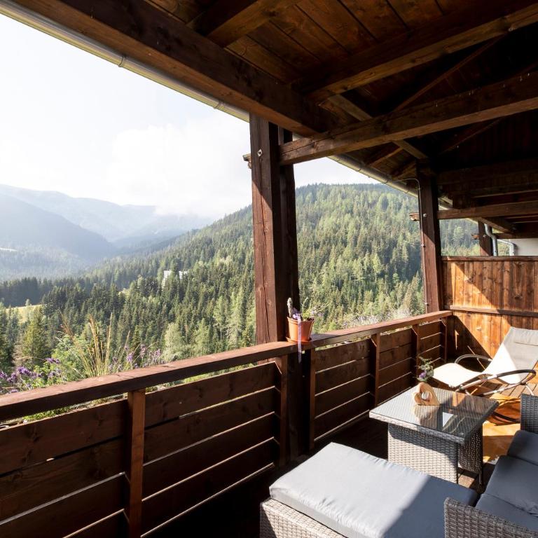 Bergblick Ruhe und Aussicht auf 1100m - Apartment mit 1 Schlafzimmer - 7