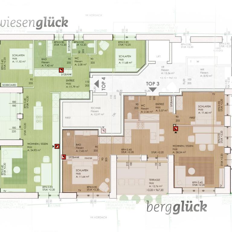 Glückhoch2 - Apartment mit 2 Schlafzimmern - 20