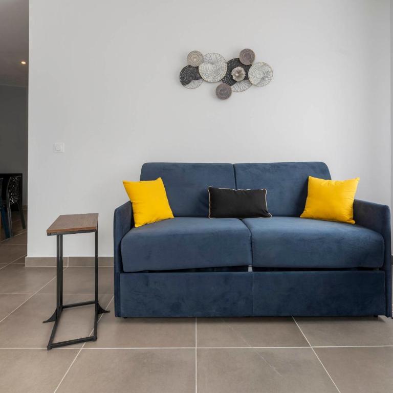 LOC TROTTEUR LE GRAPHITE T2 Grand confort Terrasse - Apartment mit 1 Schlafzimmer - 6