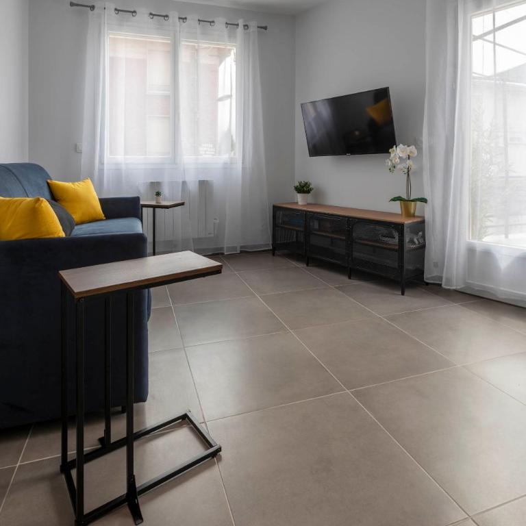 LOC TROTTEUR LE GRAPHITE T2 Grand confort Terrasse - Apartment mit 1 Schlafzimmer - 8