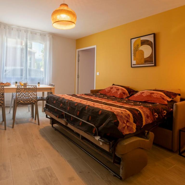 LOC TROTTEUR LE SAFRAN F2 Grand confort, gare SNCF de Lourdes - Appartamento con 1 Camera da Letto - 15