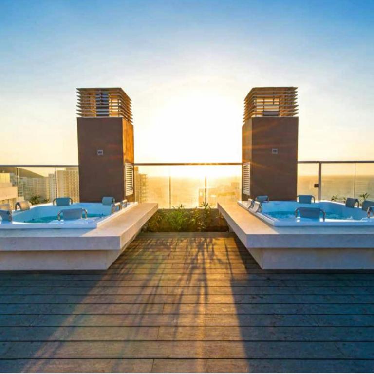 Santa Marta Condominio Reserva del Mar Playa Salguero frente al Mar - Apartamento con balcón - 21
