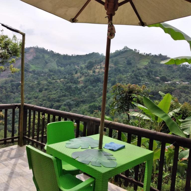 Paraíso Glamping La Vega - Double Room with Mountain View - 11