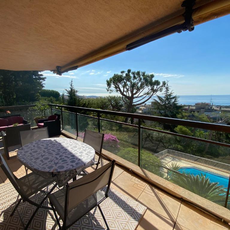 Nice Sea View Apartment Pool Terrace Air Conditioning Quiet - Appartement 2 Chambres - 18