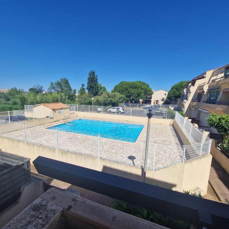 Studio cabine avec piscine et parking à Marseillan - FR-1-326-607 - Monolocale - 1