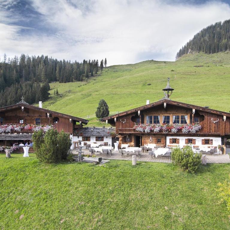 Chalet Bischofer- Bergwelt - Chalet mit Balkon und Terrasse (20 Erwachsene) - 24