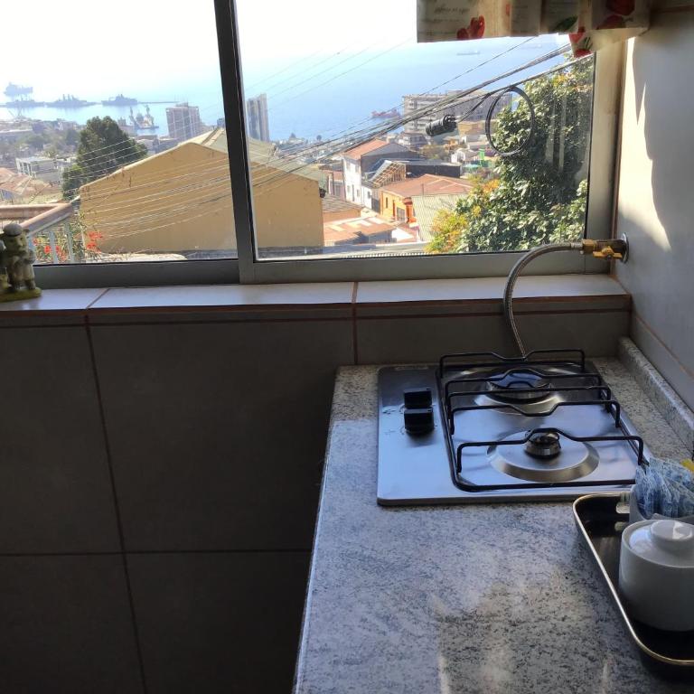 Vista Panorámica de Puerto hasta Reñaca - Apartamento con vistas al mar - 10