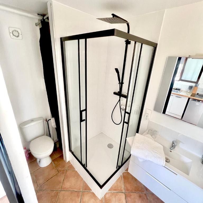 Studio avec jacuzzi et piscine - Studio - Vue sur Piscine - 9