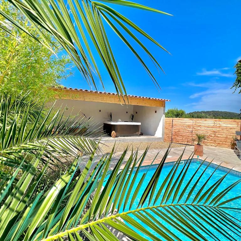 Studio avec jacuzzi et piscine - Studio - Vue sur Piscine - 12