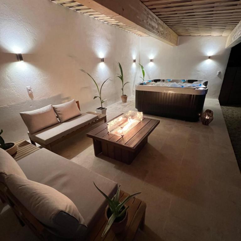 Studio avec jacuzzi et piscine - Studio - Vue sur Piscine - 18