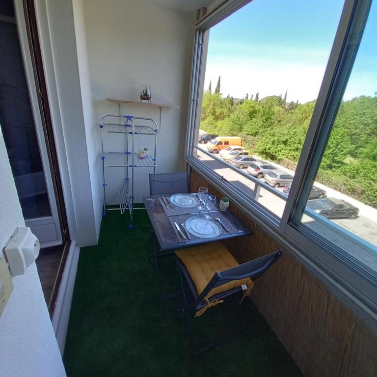 Studio Balcon Proche Hypercentre de Narbonne - One-Bedroom Apartment - 5