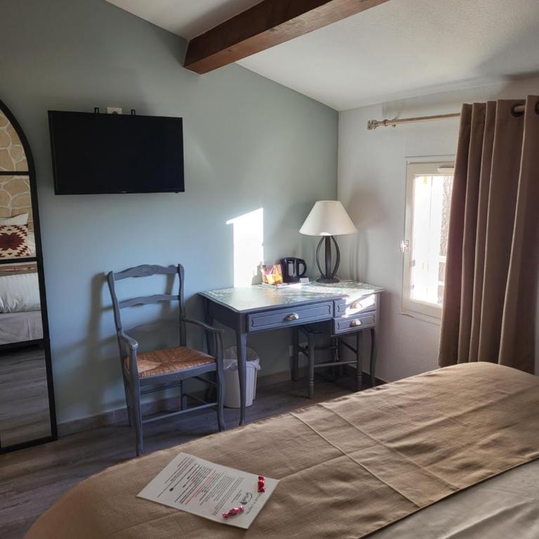 Logis Hotel la Ferme - Chambre Lit King-Size - 5