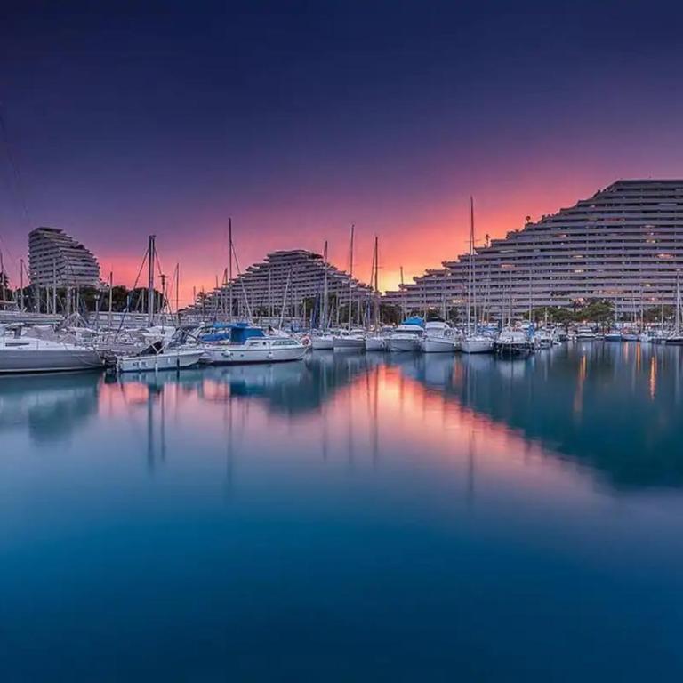 Côte d'Azur joli studio 3 étoiles , 50m plage, climatisation , parking privé - Appartement 1 Chambre - 19