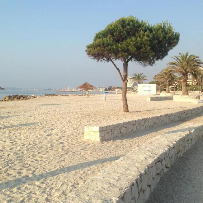 Côte d'Azur joli studio 3 étoiles , 50m plage, climatisation , parking privé - Appartement 1 Chambre - 16