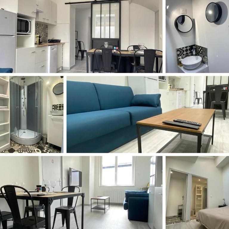 Casamara 1 T1 avec 2 couchages 10 min CHU - Appartement 1 Chambre - 2