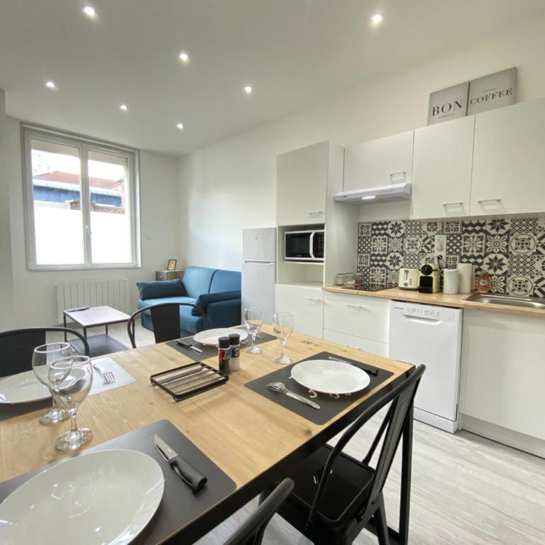 Casamara 1 T1 avec 2 couchages 10 min CHU - Appartement 1 Chambre - 32