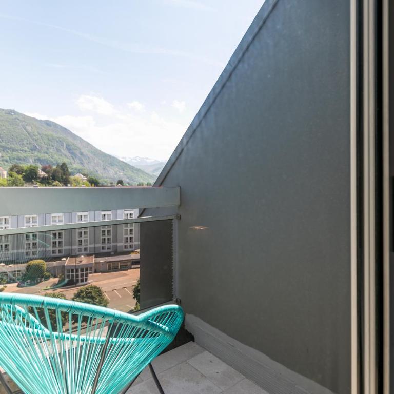 Hôtel Miramont - Habitación Doble con vistas a la montaña - 5