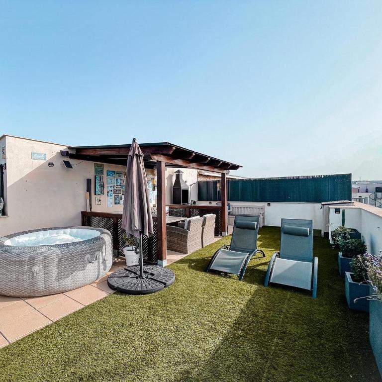 Sunset Deluxe con jacuzzi, piscina y barbacoa - Apartamento de 1 dormitorio - 6