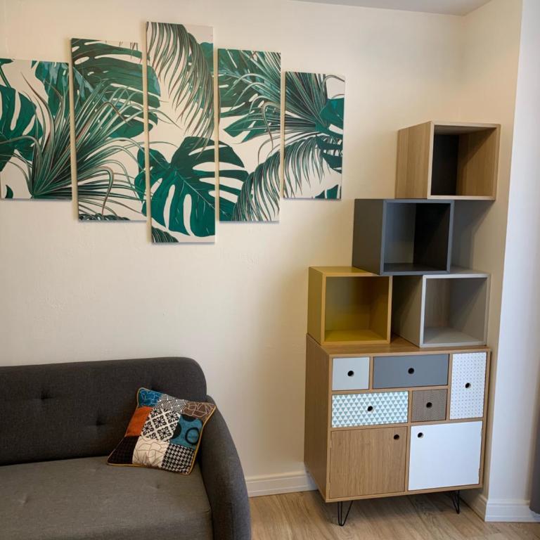 Appartement avec terrasse au cœur de Carcassonne - Serviettes Draps Ménage inclus - Apartment mit 1 Schlafzimmer - 5