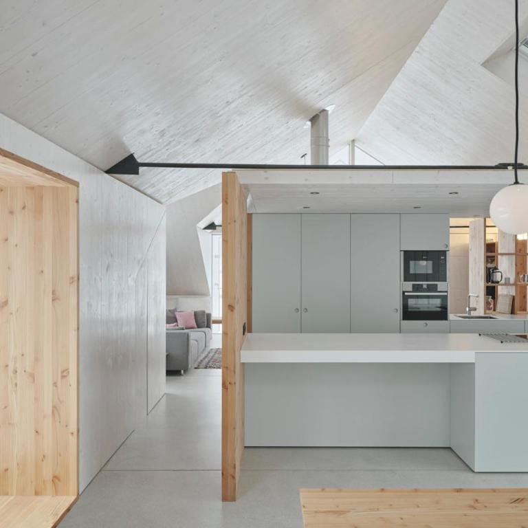 Modern Alpine Penthouse with Lake View - Ferienhaus - 99