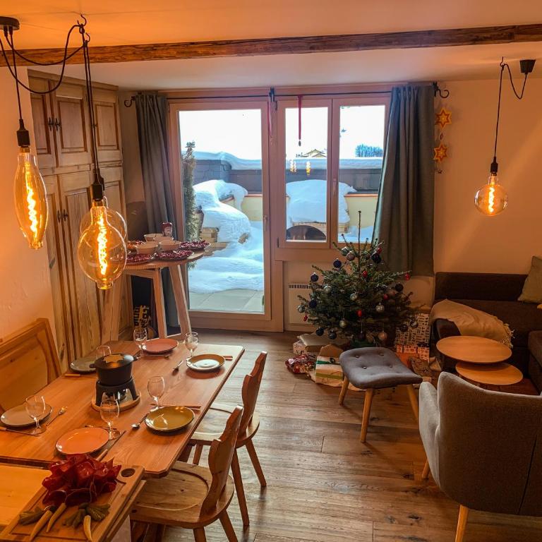 Ferienwohnung in den Bergen mit grosser Terrasse - Apartment mit 1 Schlafzimmer - 7