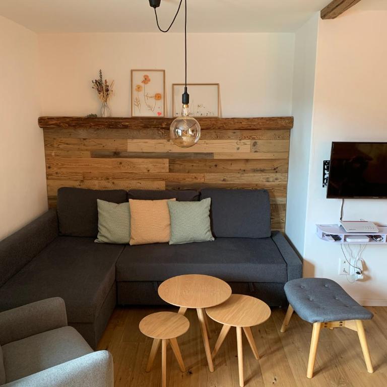 Ferienwohnung in den Bergen mit grosser Terrasse - Apartment mit 1 Schlafzimmer - 9