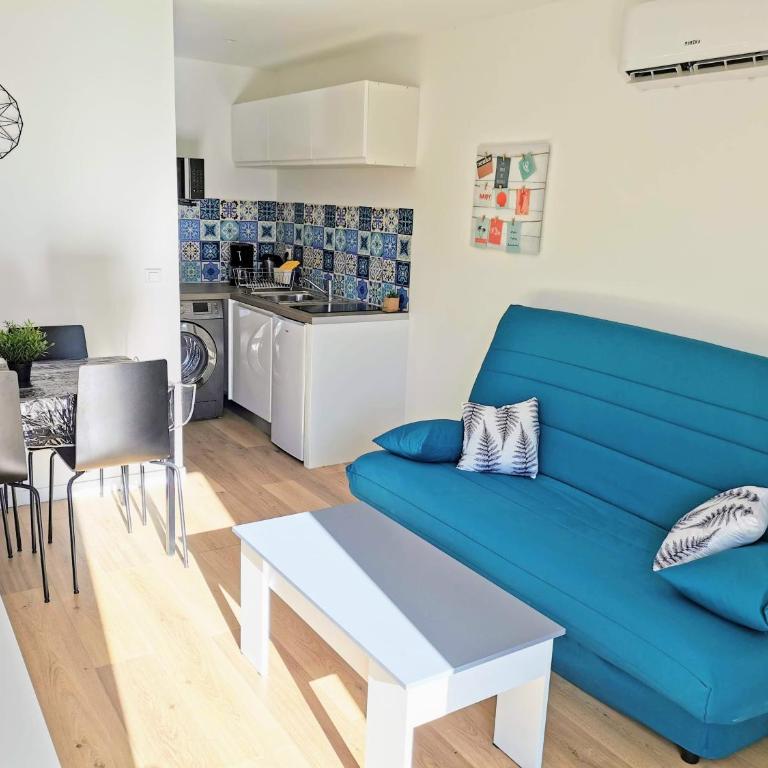 Appartement climatisé Golfe-Juan plage - Studio with Terrace - 2