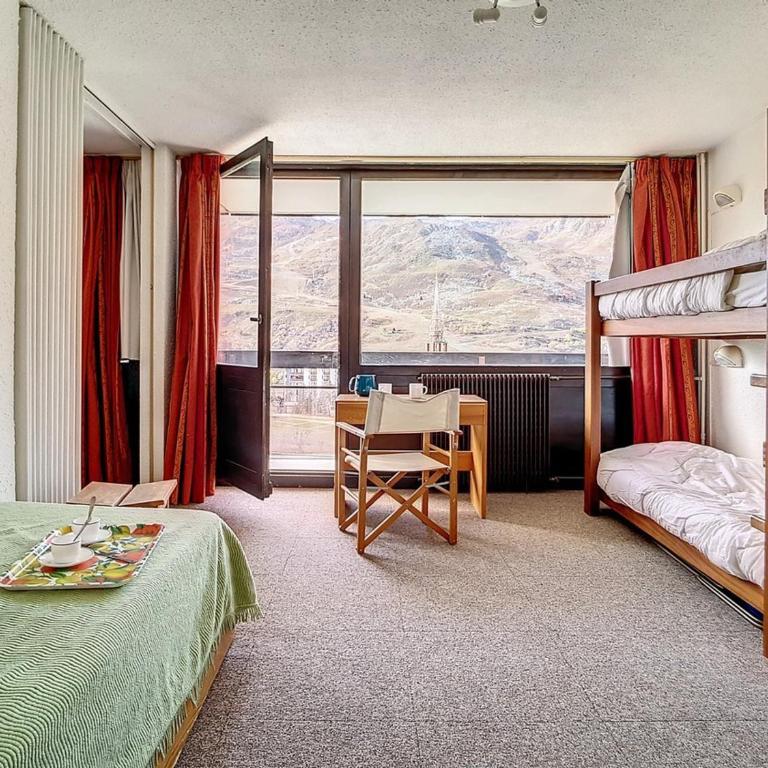 Appartement lumineux 6 pers, ski aux pieds, balcon sud - FR-1-344-1049 - Appartamento - 7