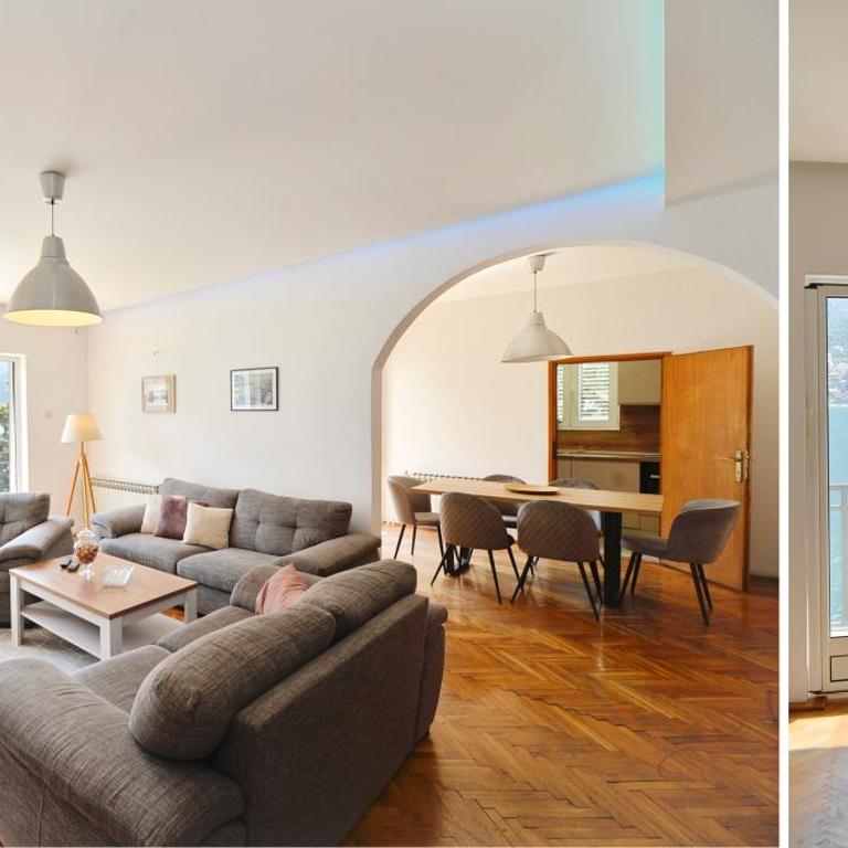 Seafront Apartments House 44 Private Balcony Old Town View - Three-Bedroom Apartment with Sea View - 29
