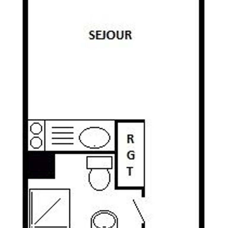 Appartement en bord de mer pour 4 pers., parking privé, proche commerces, plage sans route à traverser - FR-1-81-374 - Studio - 4