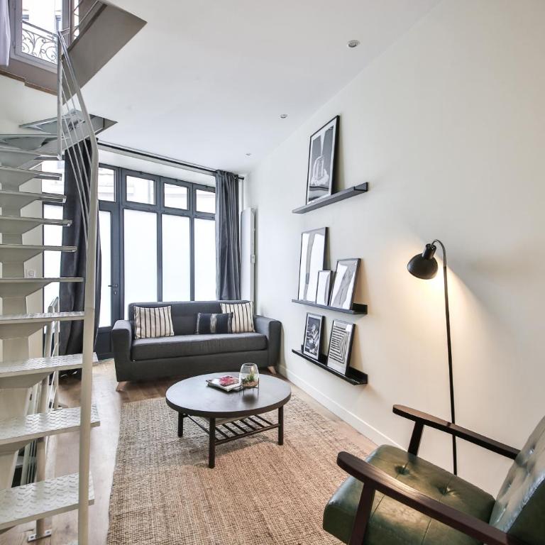 Triplex-6Pers-Porte Maillot-ArcdeTriomphe-Paris17 - Appartement 2 Chambres - 2
