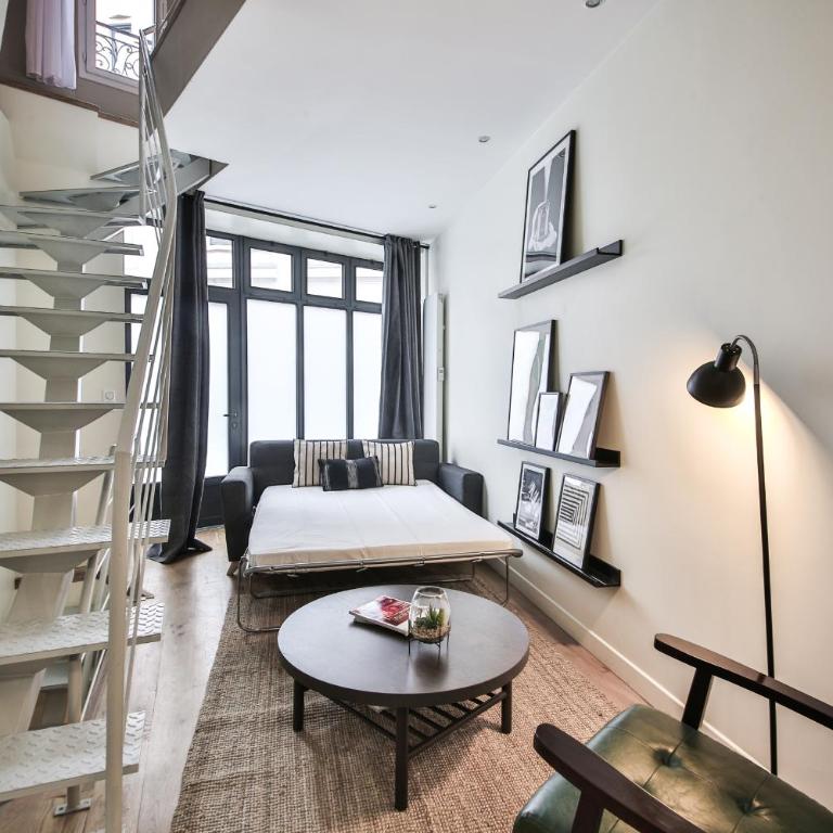 Triplex-6Pers-Porte Maillot-ArcdeTriomphe-Paris17 - Appartement 2 Chambres - 5